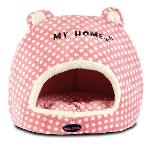 ROSE SPOTTY GROTTE PET LIT