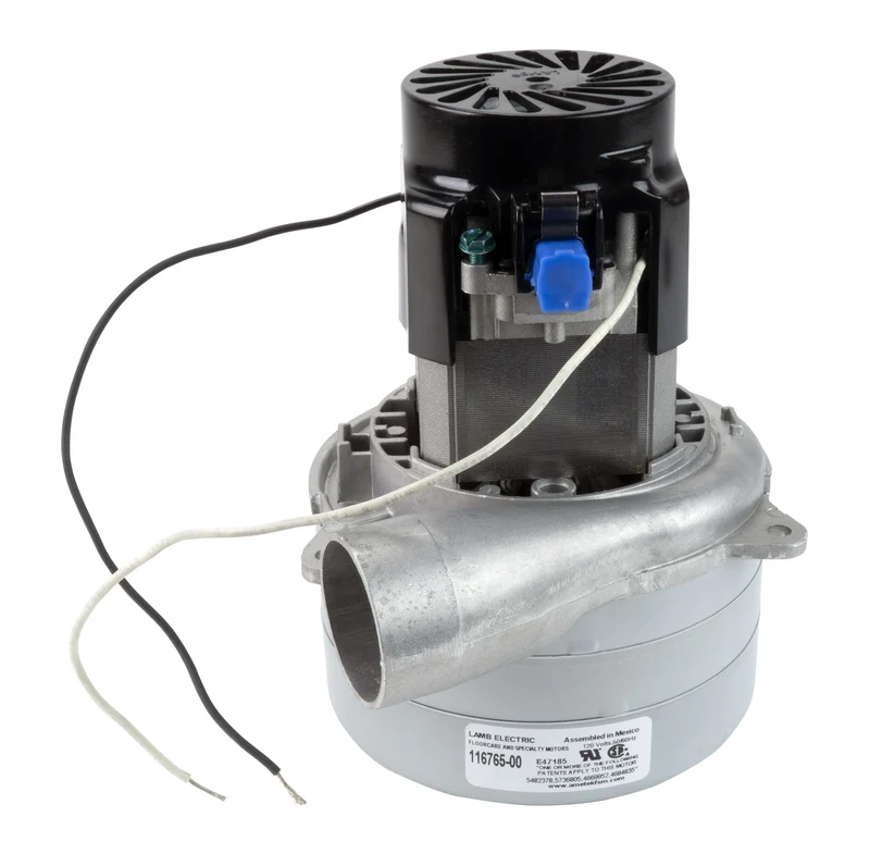 Moteur pour aspirateur central - tangentiel - 3 ventilateurs -120 V - 13,1 A - Lamb / Ametek L116765-00