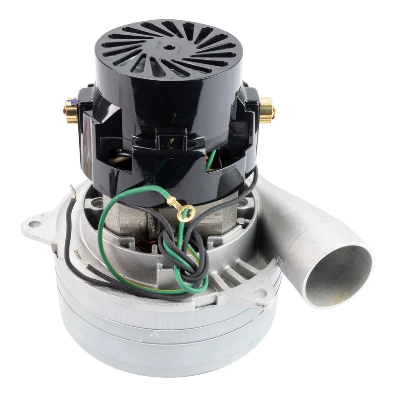 Moteur pour aspirateur tangentiel - 2 ventilateurs - 120 V - Lamb / Ametek - 040099 (remplacement de L11999200)