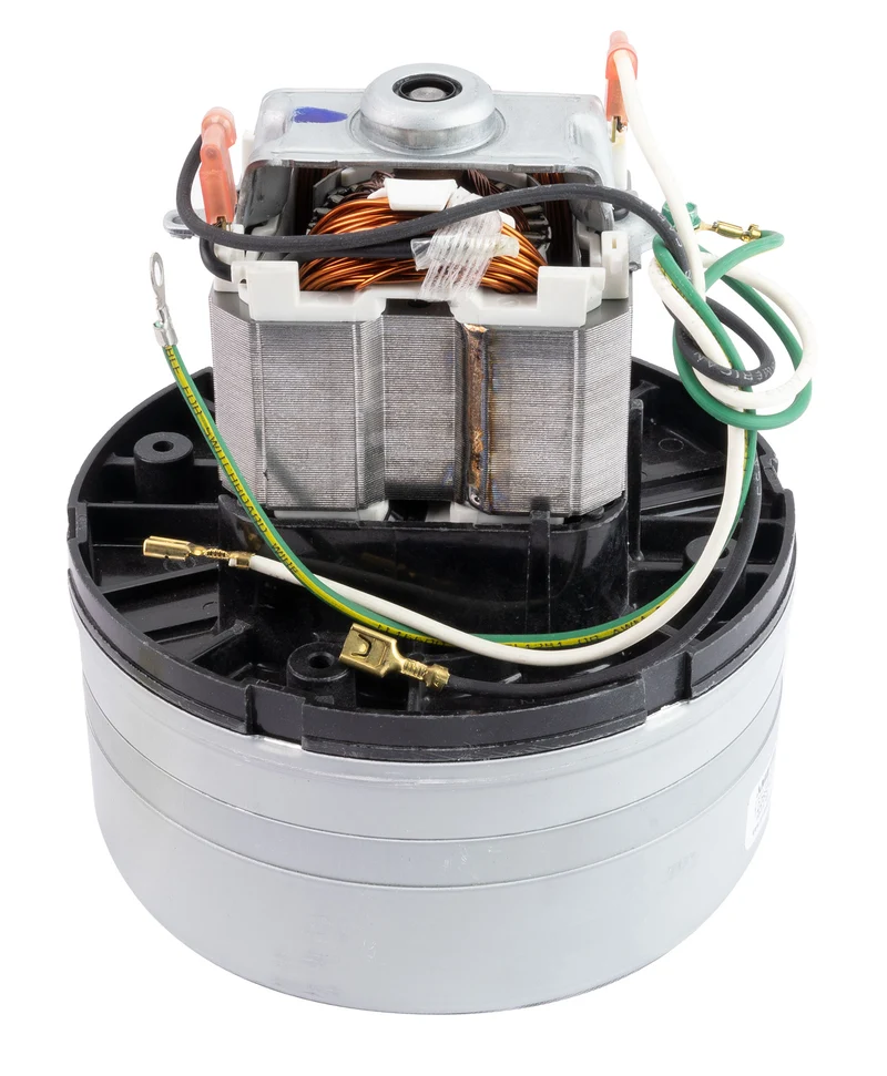 Moteur pour aspirateur "Thru-Flow" - 2 ventilateurs - 120 V - Ametek 040096 (122683-07)