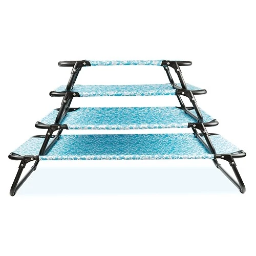 Lit Pour Chien Surelevé "ON Top" Grand Confort Noir