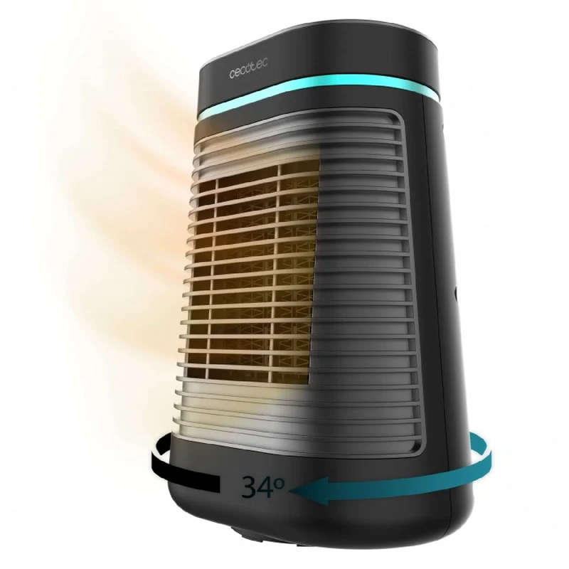 Cecotec ReadyWarm 1550 Max Ceramic Rotate Black