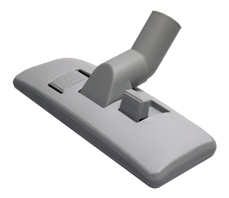 Brosse pour les planchers et les tapis - 10" (30,4 cm) - 1 1/4" (32 mm) dia - avec pare-choc - grise