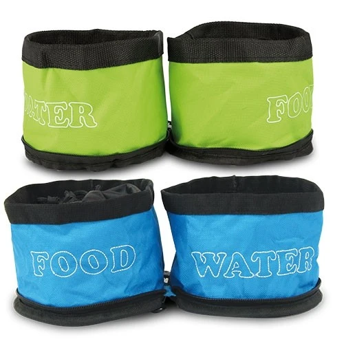 Deux Gamelles Pliables pour chien