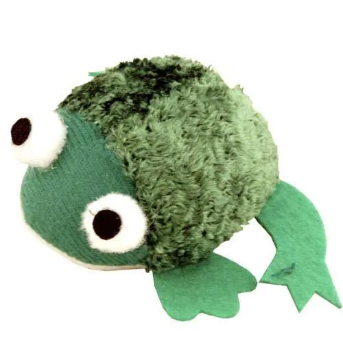Crazy Frog : Grenouille Peluche Tremblante Jouet Chien