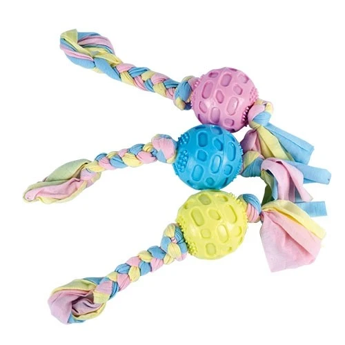 Balle avec Corde pour chien