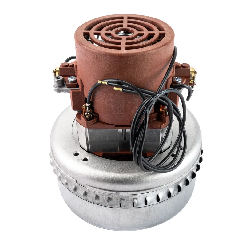 Moteur pour aspirateur "Bypass" - dia 5,7" - 2 ventilateurs - 120 V - 8 A - 850 W - levée d'eau 84" - CFM (pi3/min) 93" - Domel 492.3.314 (Remplace GHIBLI 4360801)