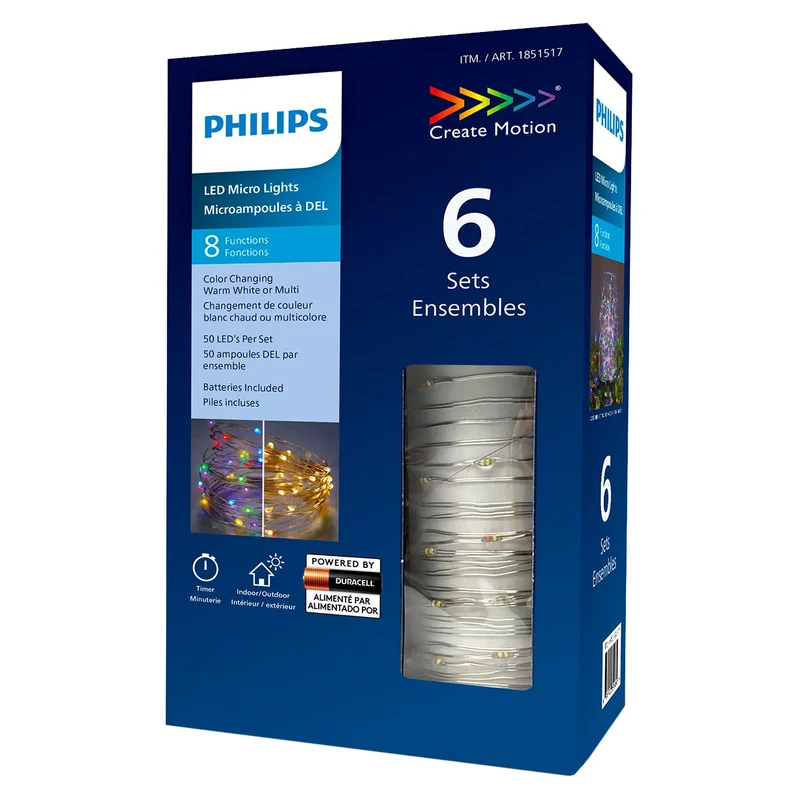 Philips LED Micro Lights 6 Sets