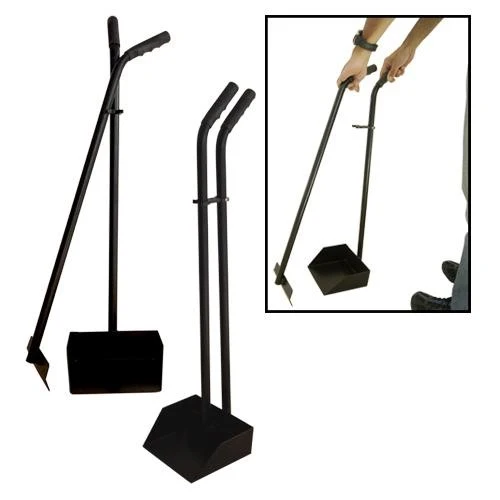 Black Aluminium Poop Scoop