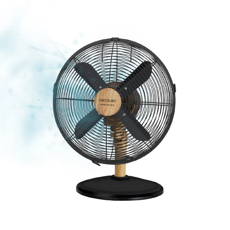 Cecotec Ventilateur de table EnergySilence 600 WoodDesk