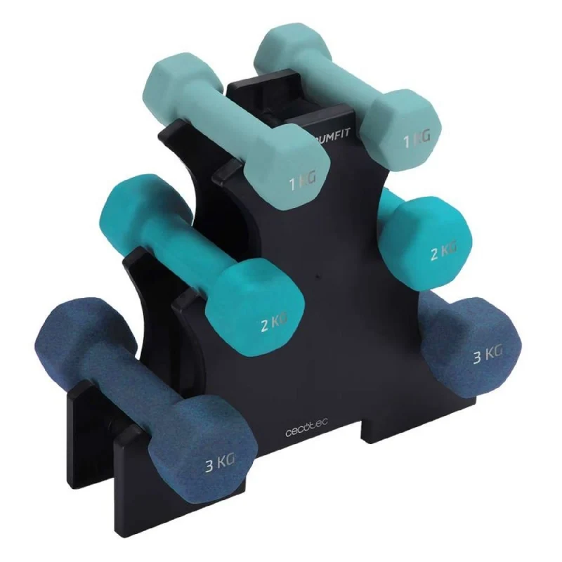 Cecotec DrumFit Dumbbell 123 Neoprene Set