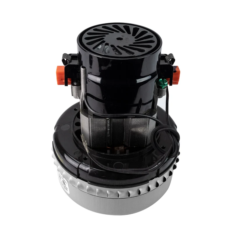 Moteur pour aspirateur "Bypass" - dia 5,7" - 2 ventilateurs - 120 V - 11,7 A - 1365 W - 404 watts-air - levée d'eau 106,7" - CFM (pi3/min) 112 - Lamb/Ametek 116471-00 (b)