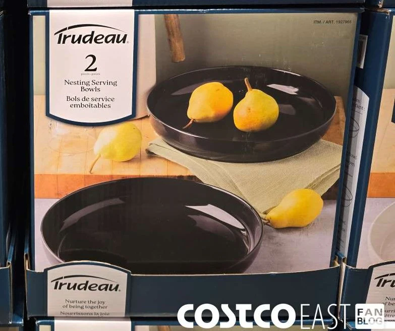 Trudeau Porcelain Bowls, 2 Pack