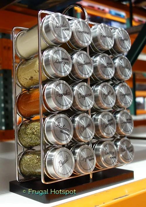 Orii Jar Spice Rack, Set of 20