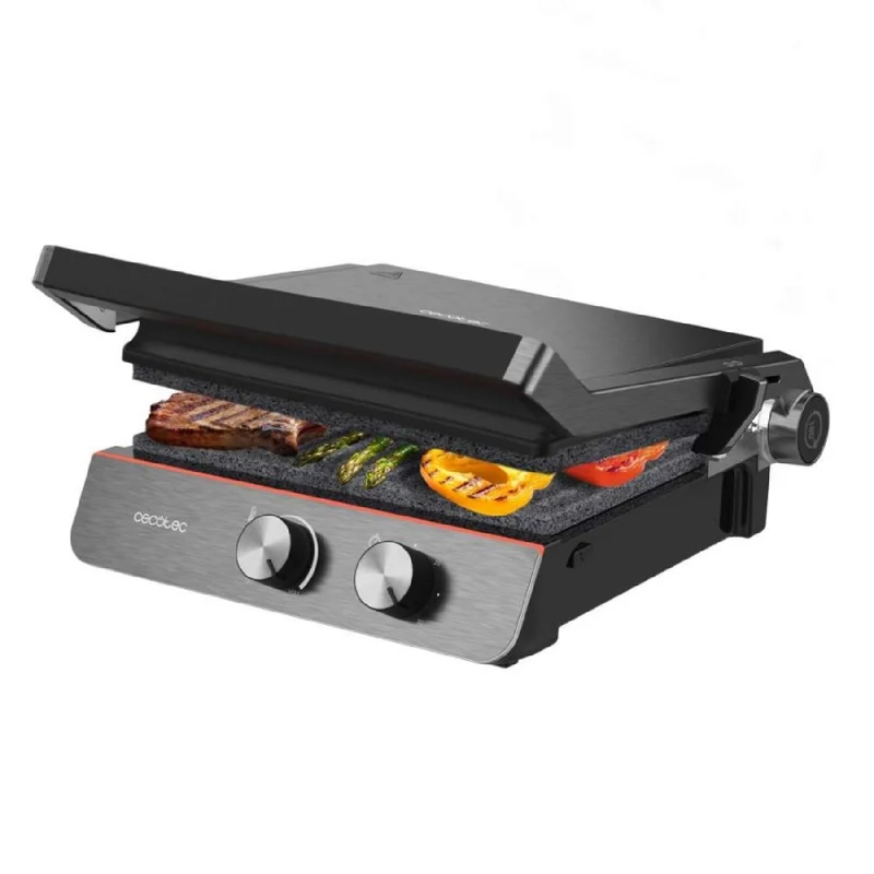 Cecotec Grille-viande électrique Rock'nGrill Blaze Neon