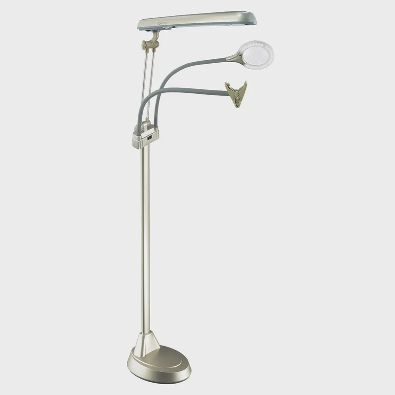 OttLite 24 W Ultimate 3-in-1 Floor and Table Craft Lamp