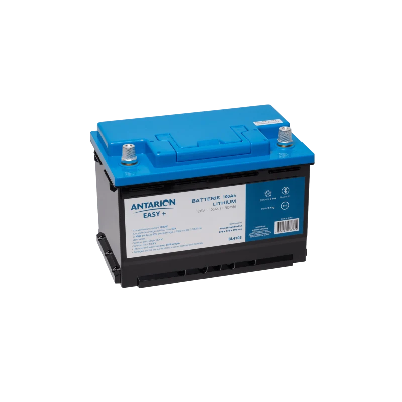 EASY + Batterie Lithium BLUETOOTH 100Ah L3 FORMAT