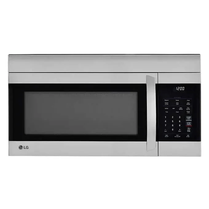 LG 1.7 cu. ft. Stainless-steel Over-the-range Microwave with EasyClean Interior Model LMV1751ST