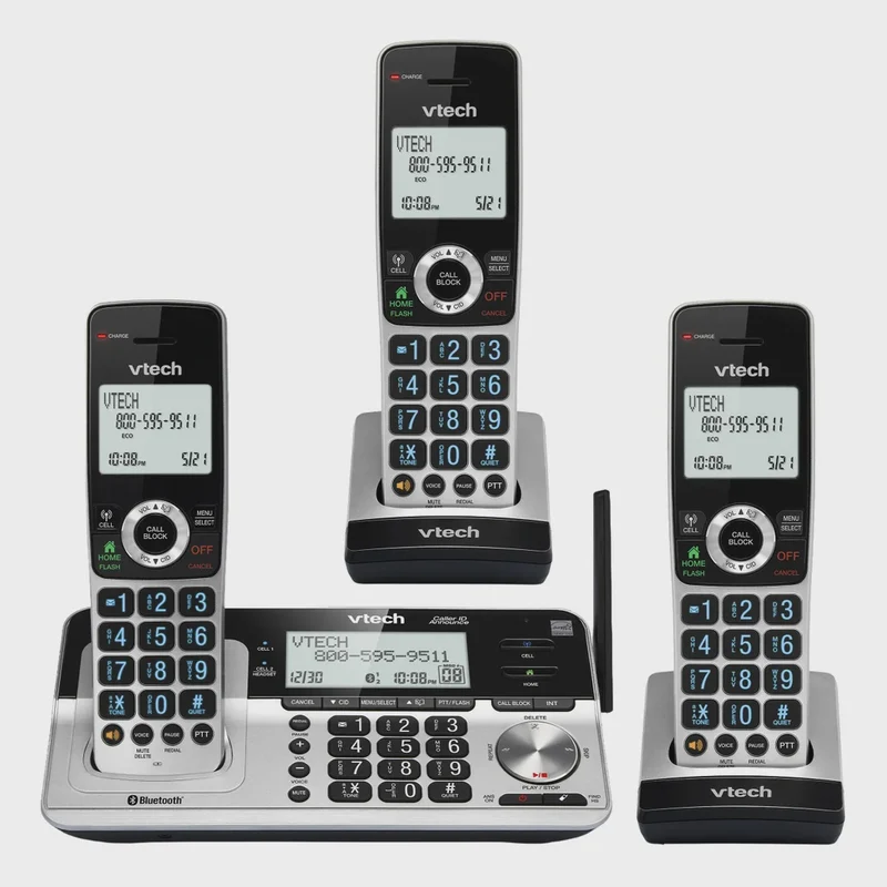 VTech 3-handset Phone System with Connect to Cell