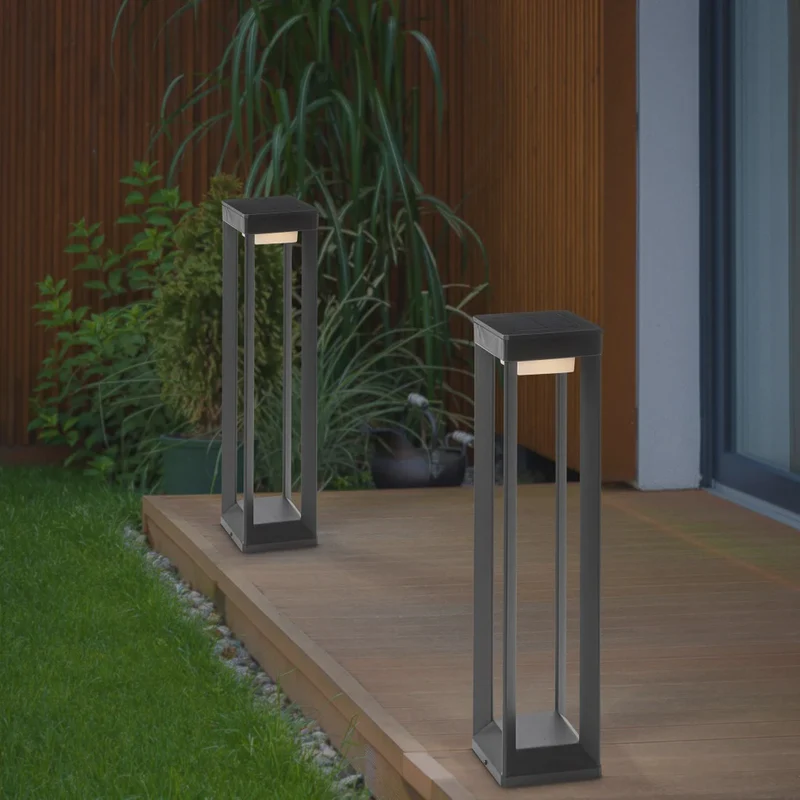 LED Solar Pathway Lights 2-pack