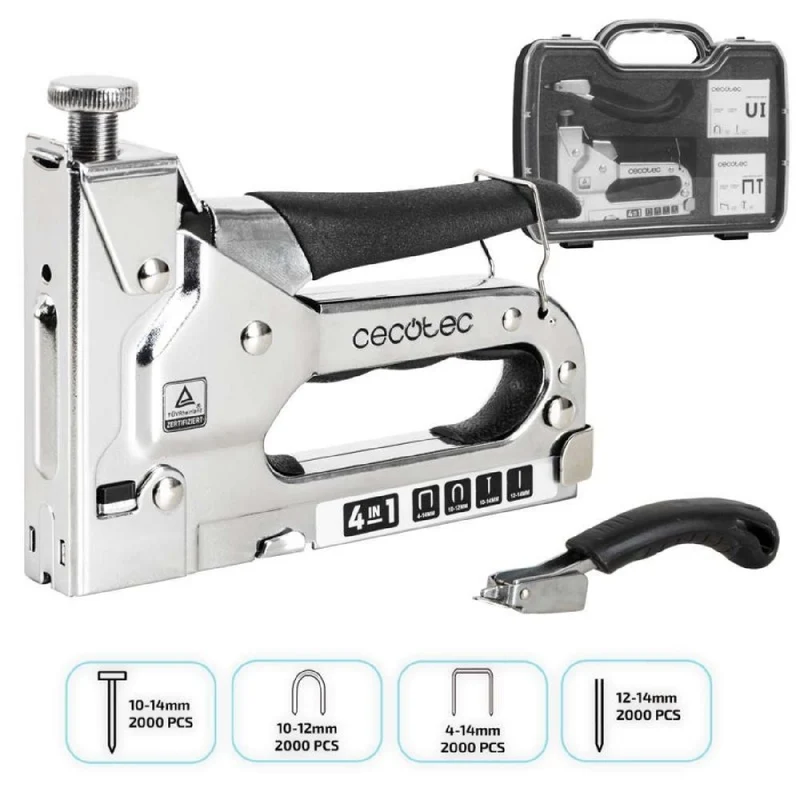 Cecotec Agrafeuse manuelle FastTacker 4in1 Full Equip