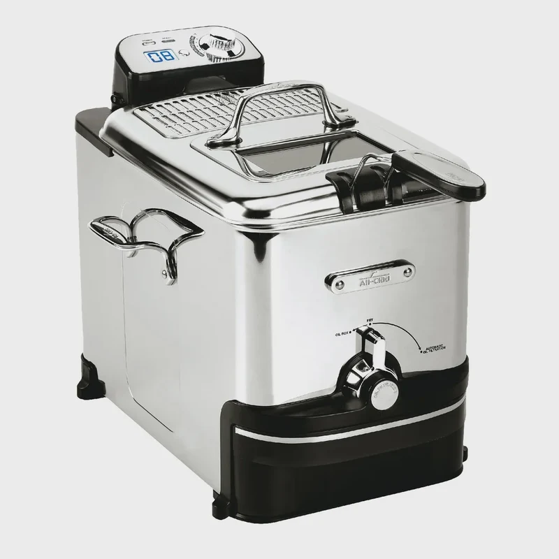 All Clad EZ Clean 3.5 L (3.7 qt.) Pro Deep Fryer Model EJ814051