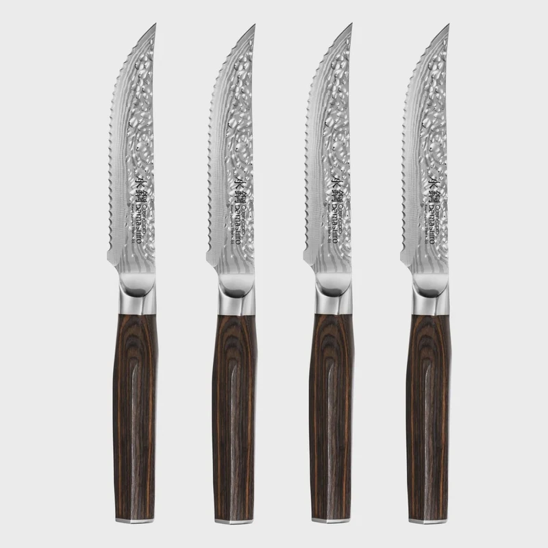 Cuisinepro Damashiro Emperor Steak Knife Set, 4-piece