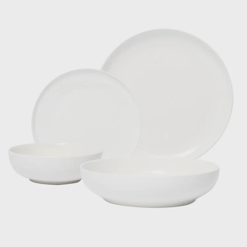 Home Inspiration by Safdie Porcelain Dinnerware Set, 16-pieces