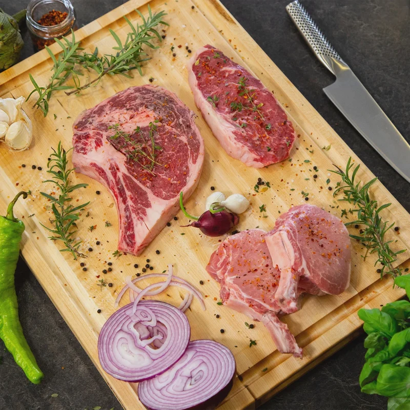 WoodForChef Maple Edge Grain Butcher Block