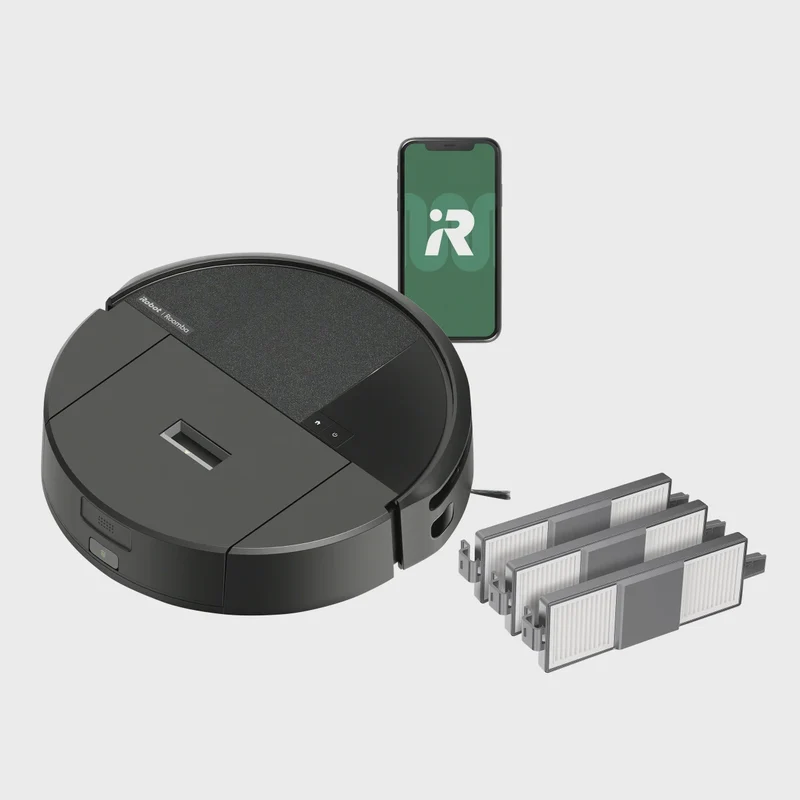 iRobot Roomba 205 DustCompactor Vac Robot Vacuum plus 3 filters
