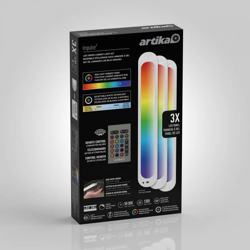 Artika Impulse Under Cabinet LED Light RGB