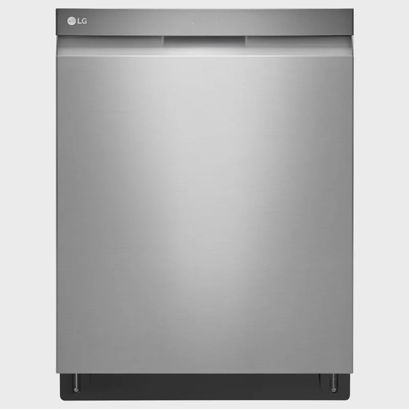 LG 24 in. Stainless-steel Built-in Top Control Dishwasher with Adjustable Third-level Rack Model LDP6797SS
