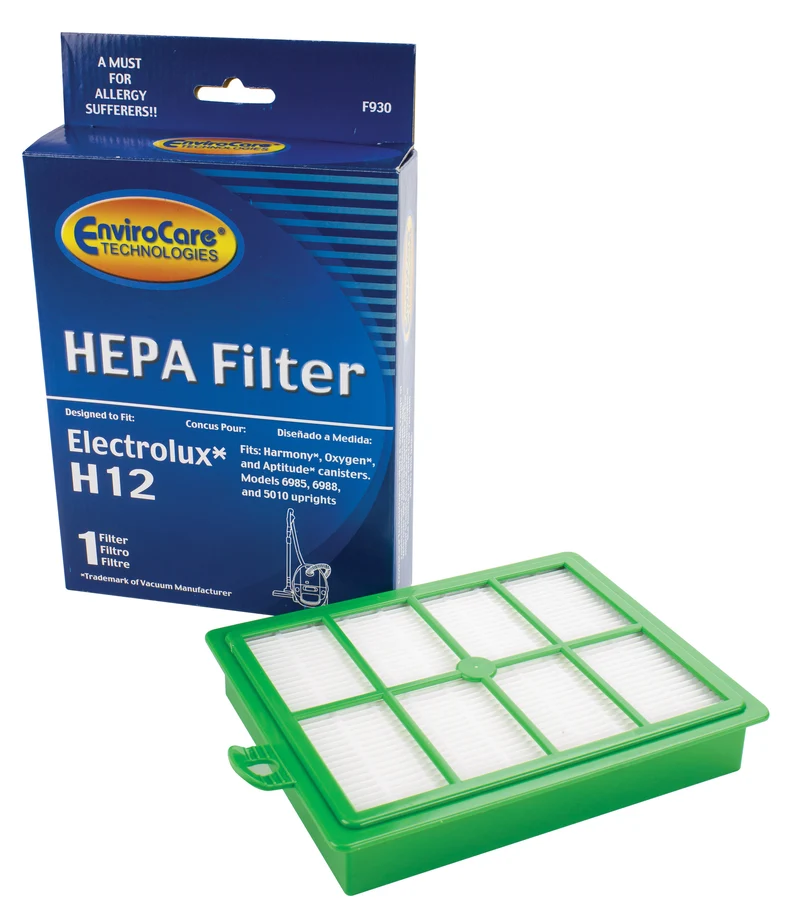 Filtre HEPA lavable H12 pour les aspirateur chariot Eureka/ Oxygene/ Harmony et aspirateur vertical 6985, 6988 et 5010 - F930