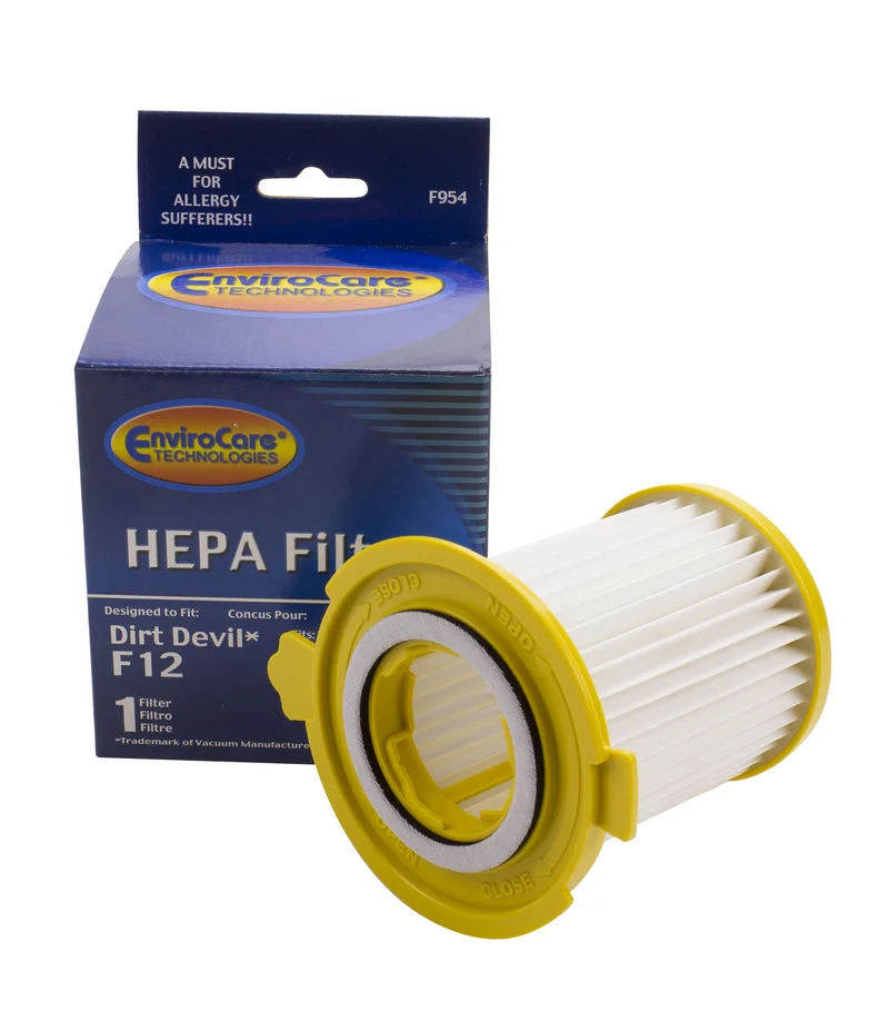 Filtre cartouche HEPA pour aspirateur chariot Royal Dirt Devil de type F12