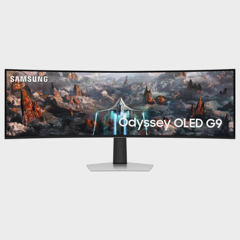 Samsung Odyssey G9 49 in. OLED DQHD Curved Gaming Monitor (5120 × 1440) LS49DG912SNXZA