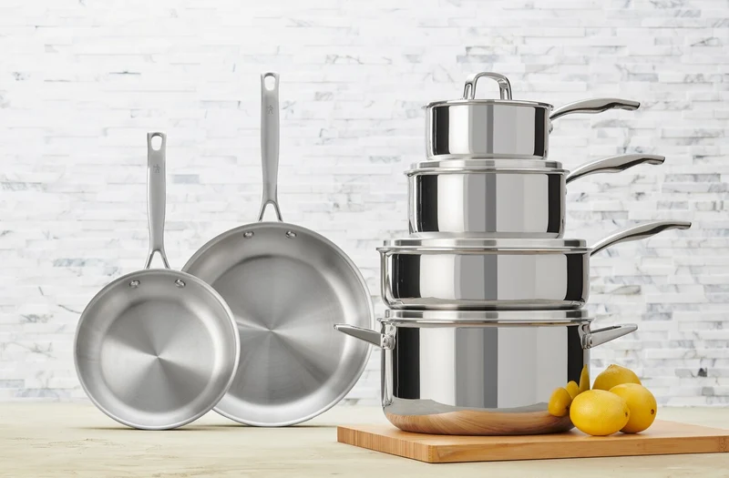 Henckels Realclad Tri-ply 10-pc Cookware set