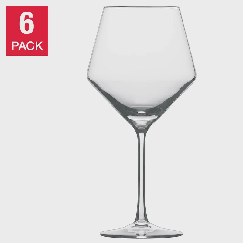 Schott Zwiesel Pure Burgundy 700.9 mL (23.7 oz.) Wine Glass Set, 6-piece