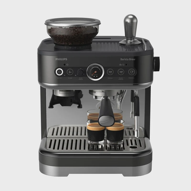 Philips 3218 Series Semi-Automatic Espresso Machine, Black