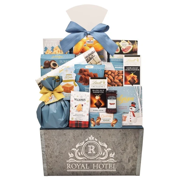 Royal Hotel Metal Crate Gift Box
