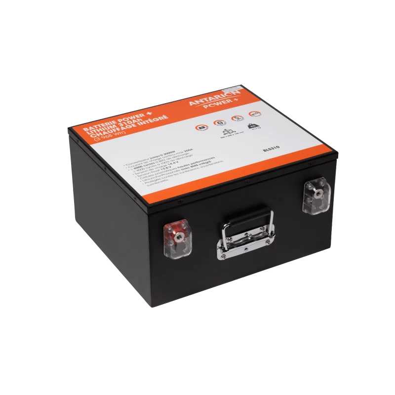 Batterie Lithium 310Ah POWER + ANTARION Bluetooth SLIM Avec Chauffage
