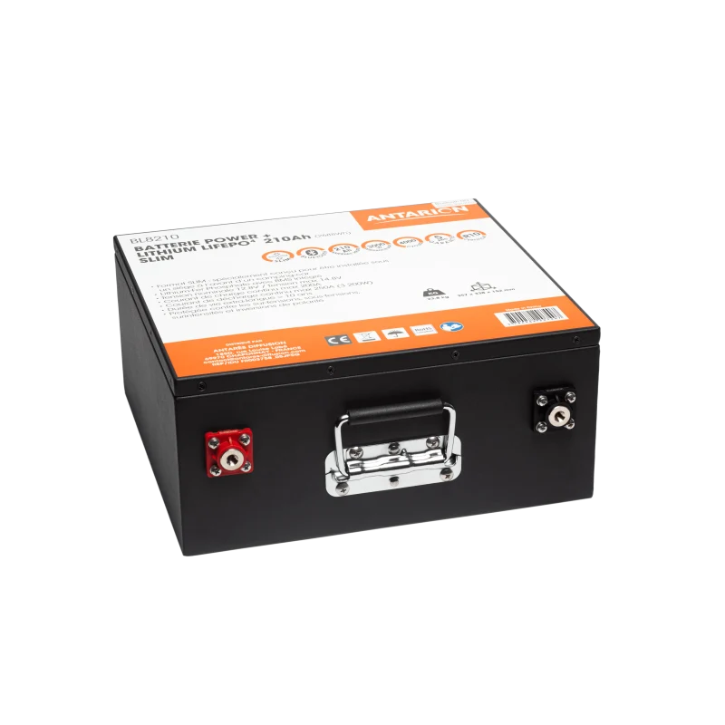 Batterie Lithium 210Ah POWER + ANTARION Bluetooth SLIM