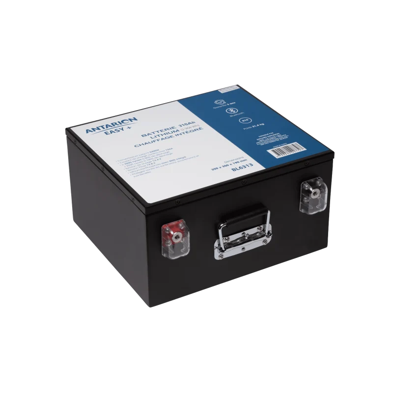 Batterie Lithium 310Ah EASY + ANTARION Bluetooth SLIM Avec Chauffage