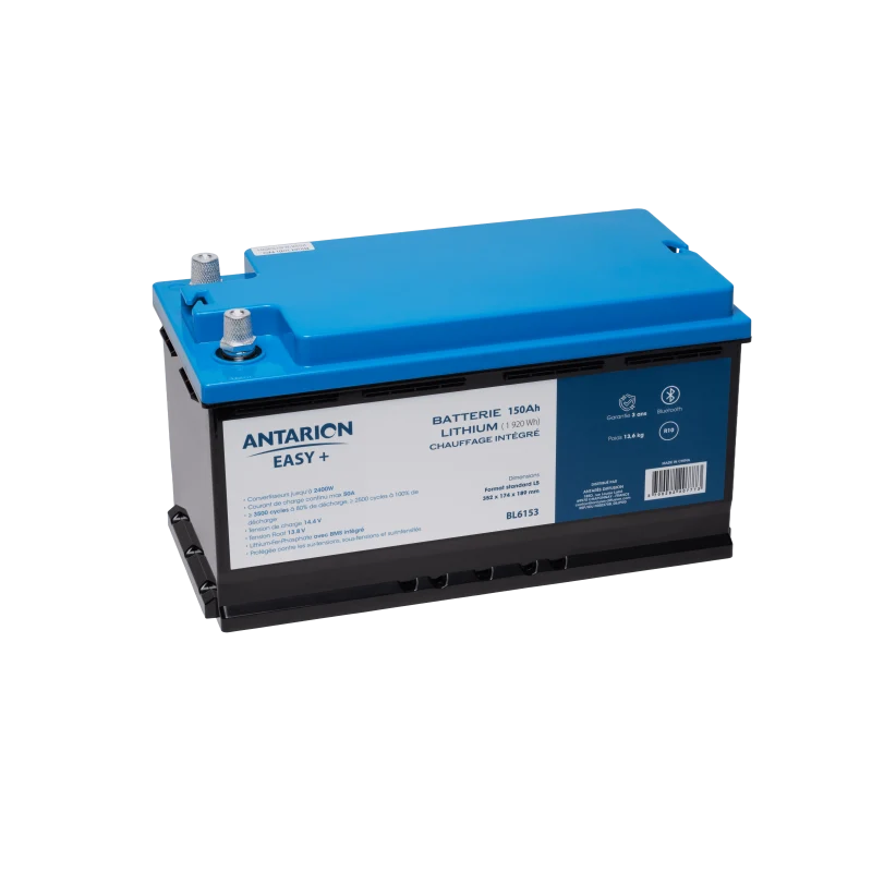 Batterie Lithium BLUETOOTH 150Ah EASY + Avec Chauffage