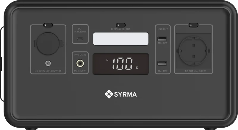 Station Électrique Portable NEWTON 300W SYRMA
