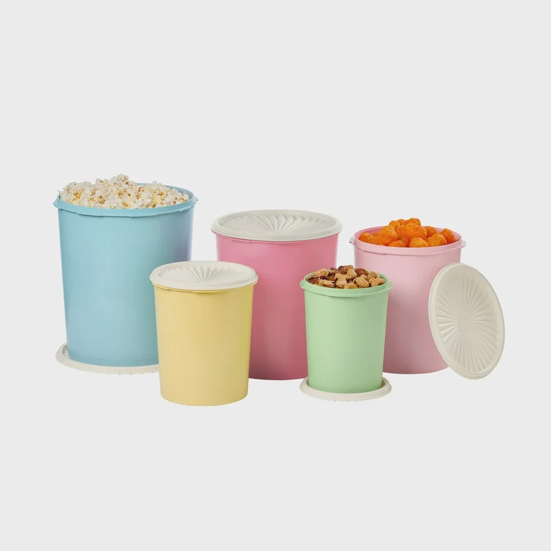 Tupperware Heritage Collection Nested Canister Set, 10-pieces