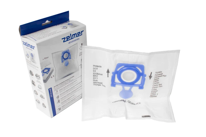 Sac aspirateur chariot - Zelmer Odyssey & 450 - 4 sacs + 1 filtre - ZVCA100B