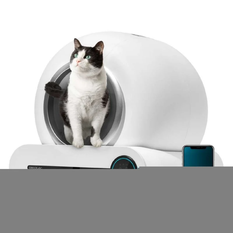 Cecotec Bac à litière automatique Pumba 8500 CleanKitty Smart