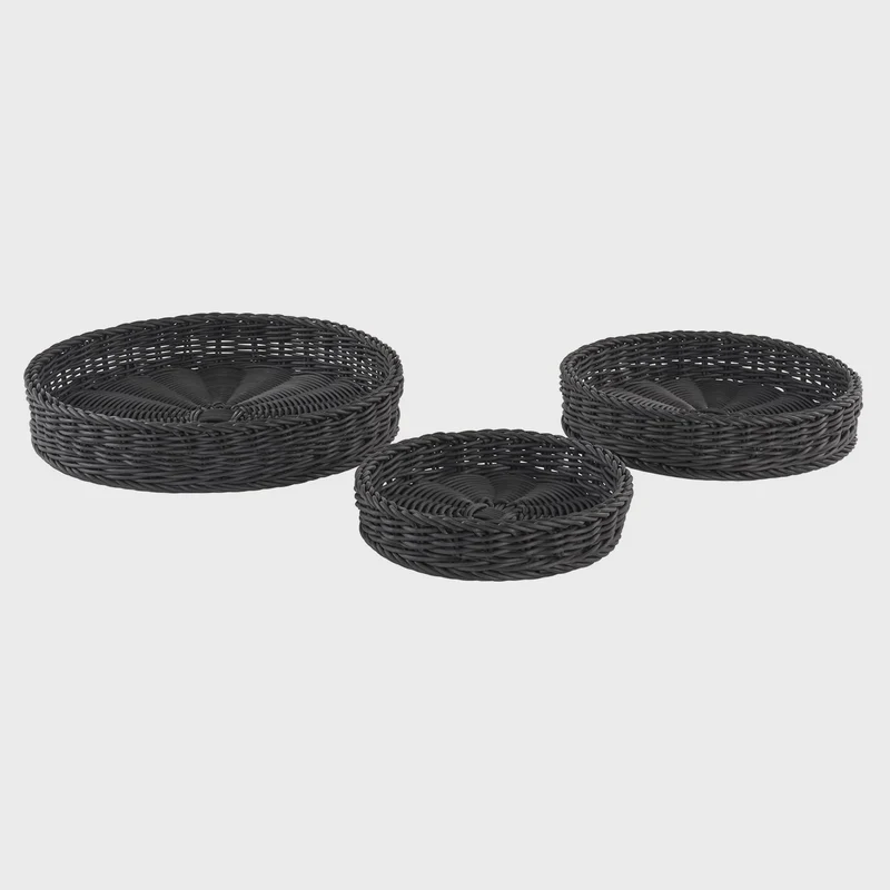 Neatfreak Handwoven Trays, 3-pieces