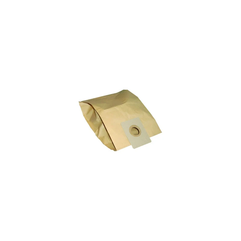 Sac en papier pour aspirateur Johnny Vac JV10W - Ghibli AS10, ASL7 et AS8 - paquet de 5 sacs