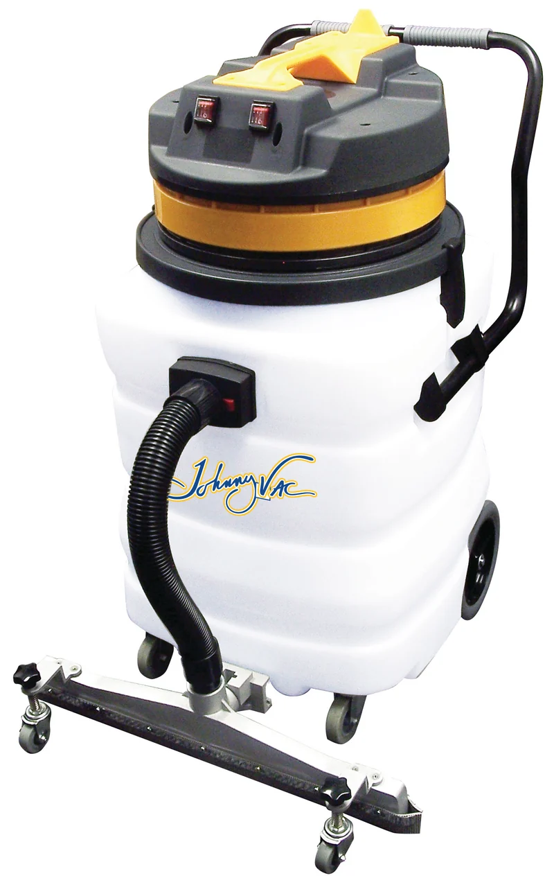 Aspirateur commercial sec et humide - Johnny Vac - extra robuste - 85 L (22 gal) - 2 moteurs - racloir intégré - prise électrique - JV420HD2